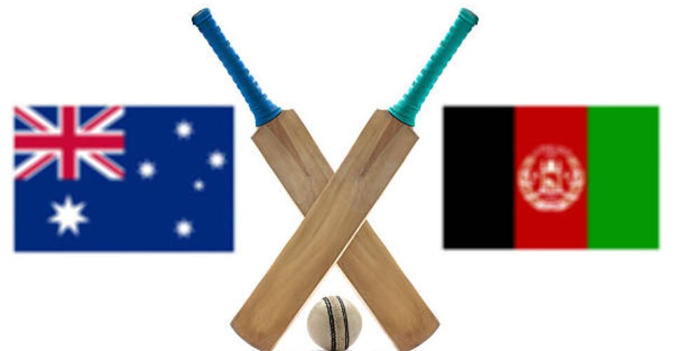 Afghanistan National Cricket Team vs Australian Men’s Cricket Team match history timeline with scores, key players, and ICC tournament highlights