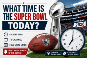 What Time Is the Super Bowl Today?