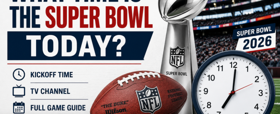 What Time Is the Super Bowl Today?