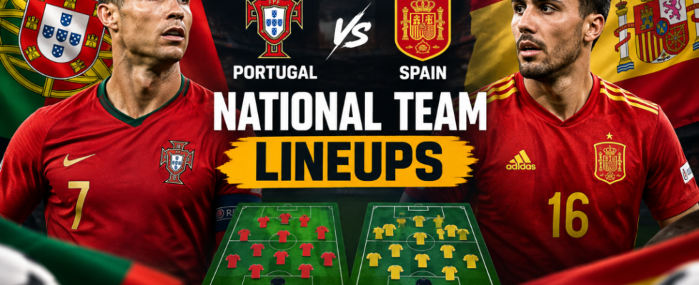 Portugal vs Spain on pg 1